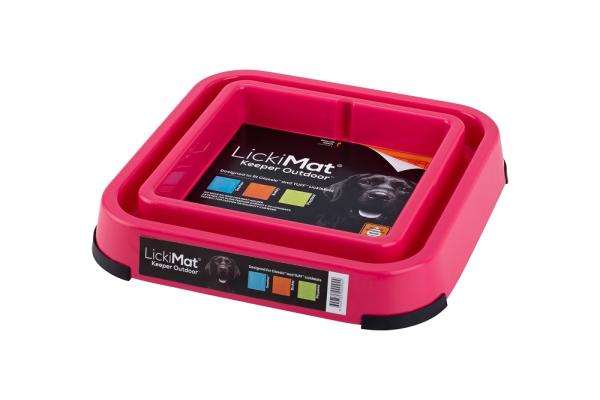 Lickimat Outdoor Keeper - pink